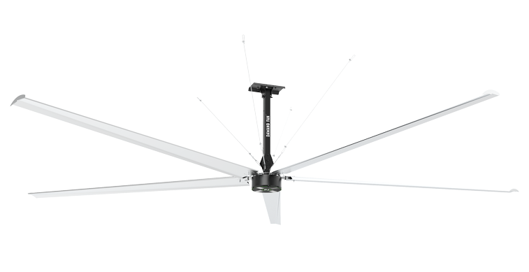 Large energy-saving industrial ceiling fan