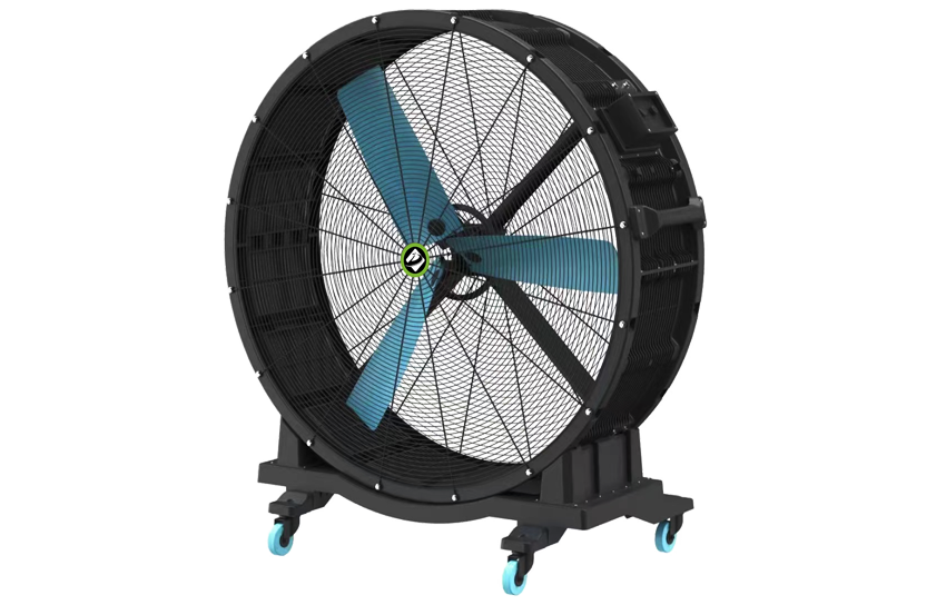 Mobile large fan